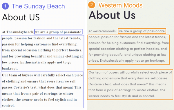 the sunday beach western moods about page mobile