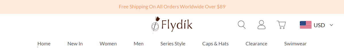 flydik store banner desktop