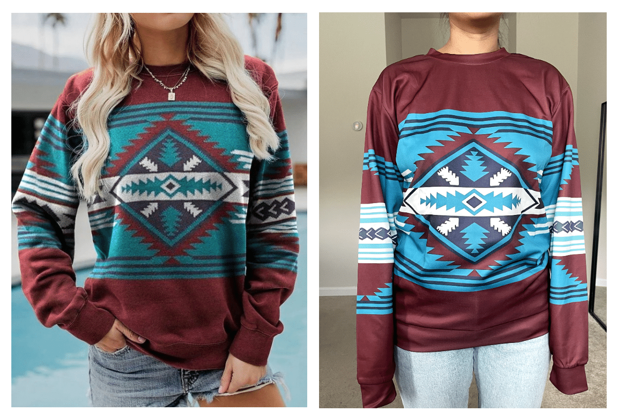 curvedream sweatshirt comparison