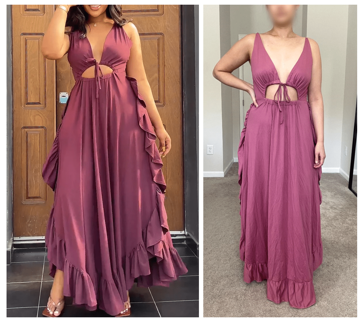 loragal purple dress comparison