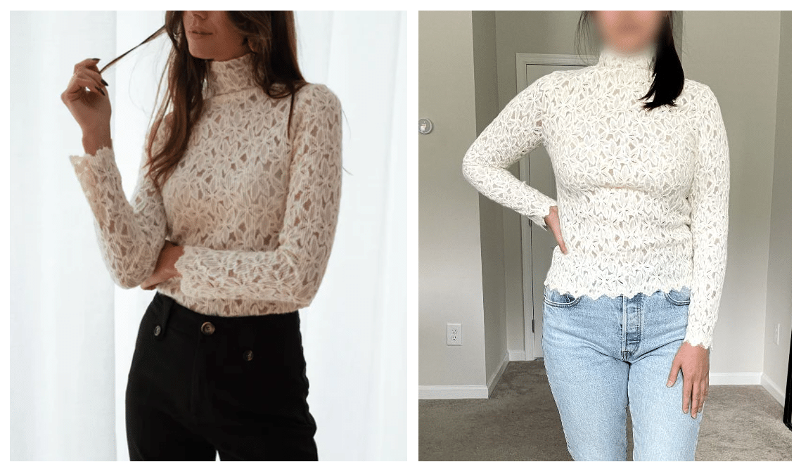 easy clothes lace top comparison