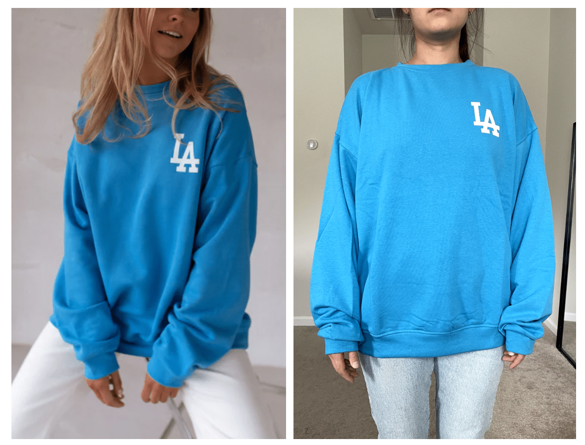easy clothes sweatshirt comparison