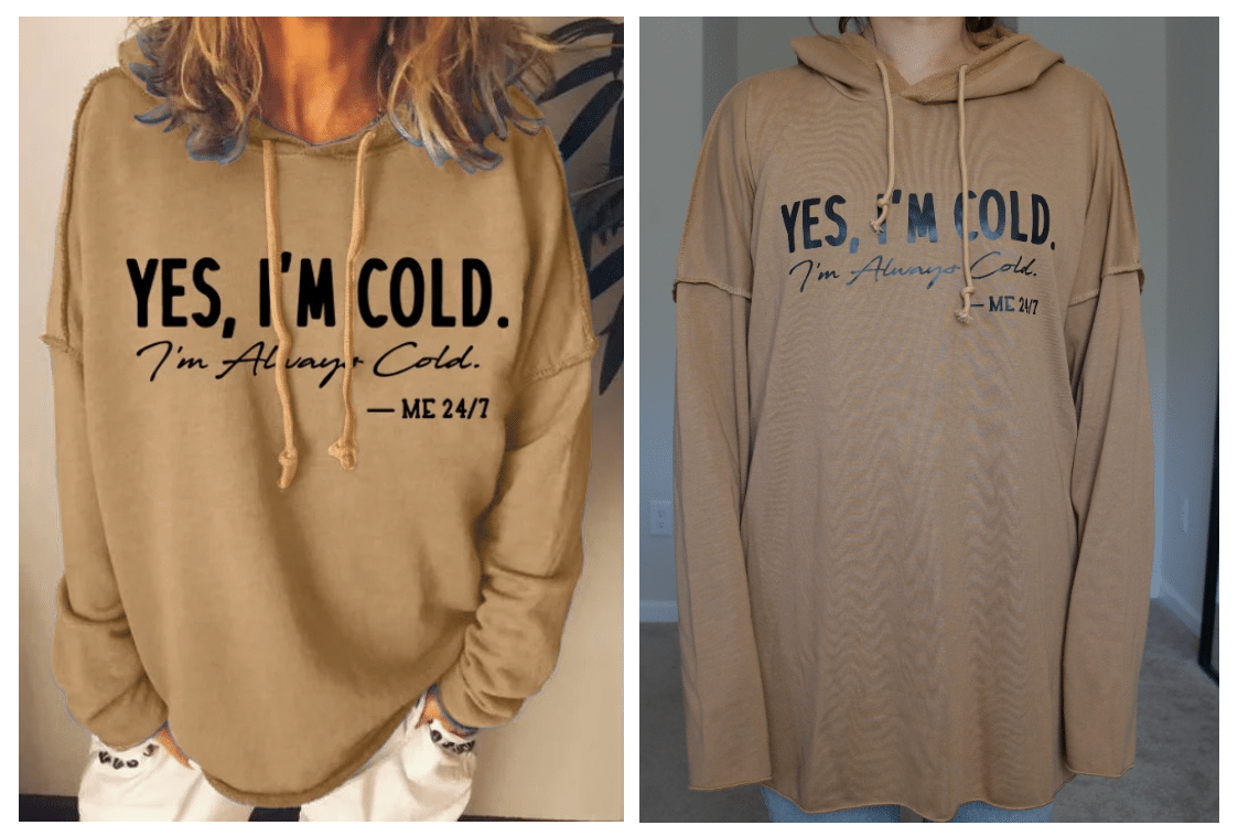 annie cloth hoodie comparison