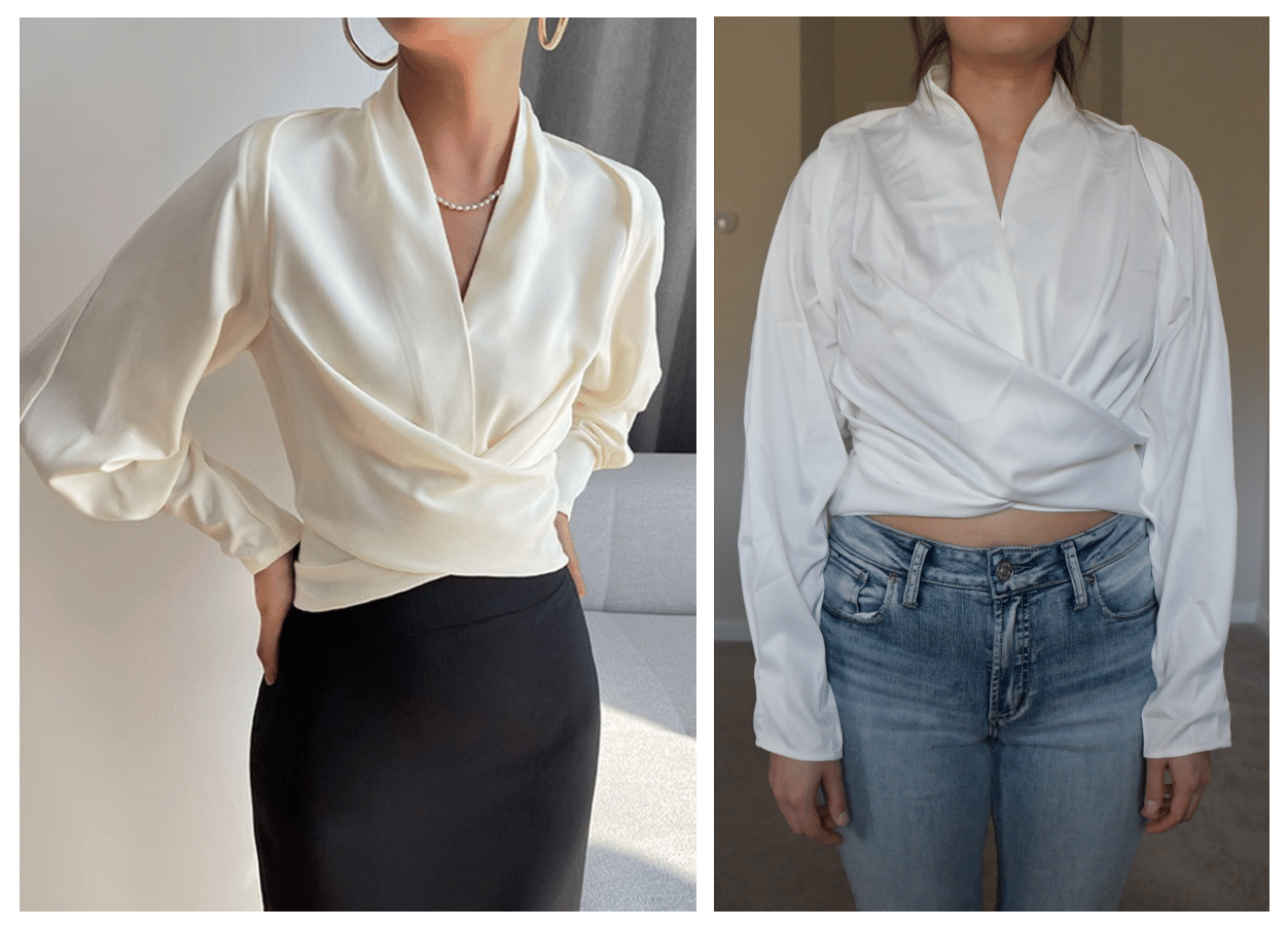 stylewe v neck blouse comparison