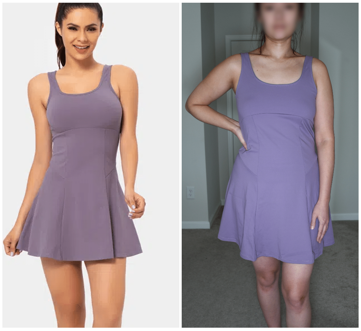 halara mini dress set comparison