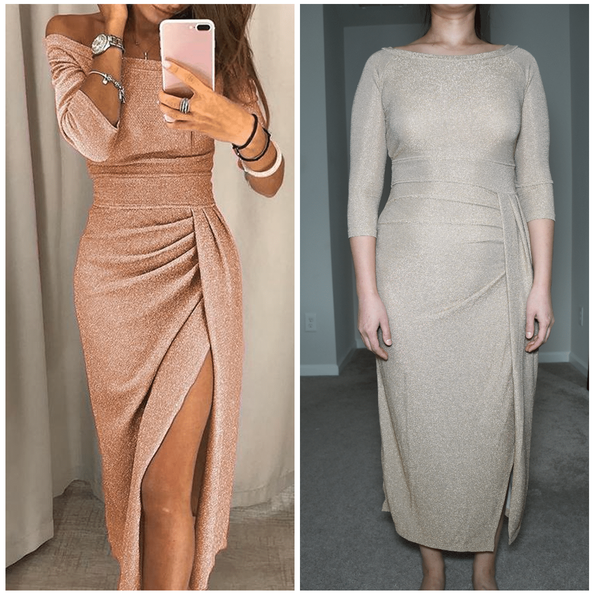 moxidress glitter dress comparison